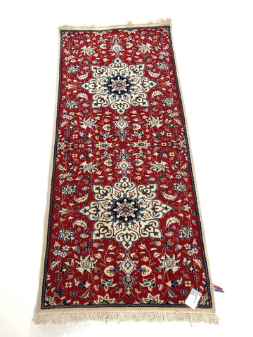 000602 Nain Oriental Persian Rug 2'8"x6'