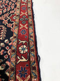 001384 Moud Oriental Persian Runner Rug 2'7"x10'